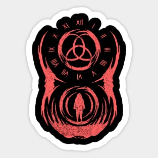 RED OUROBOROS Sticker